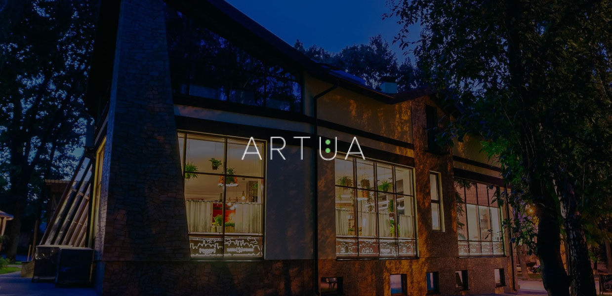 Website of the ARTUA interior design studio - photo №1